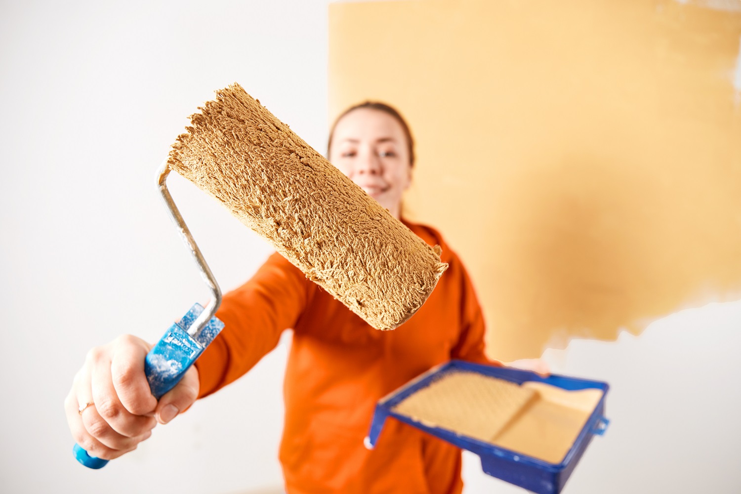 صبغ البيت من الداخل